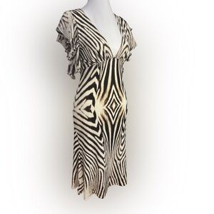 Roberto Cavalli SS2006 Zebra Print Dress